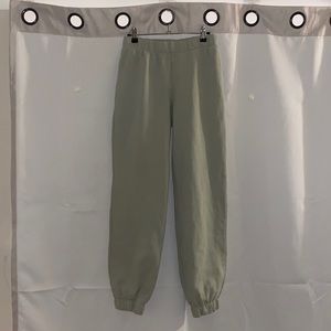 Brandy Melville John Galt Rosa Sweatpants Green One Size